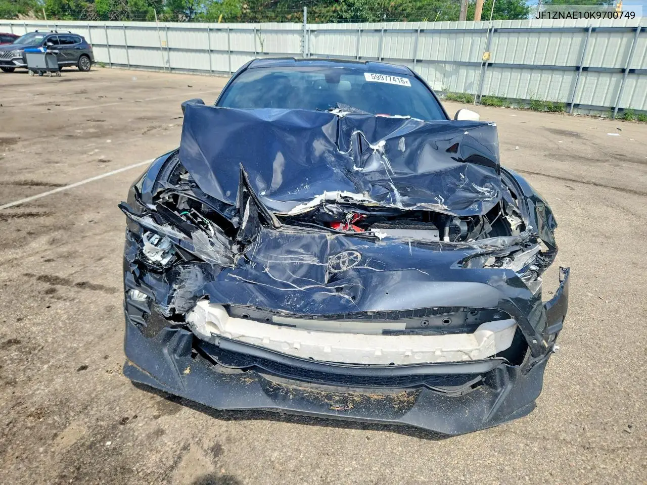 2019 Toyota 86 Trd Special Edition VIN: JF1ZNAE10K9700749 Lot: 59977416