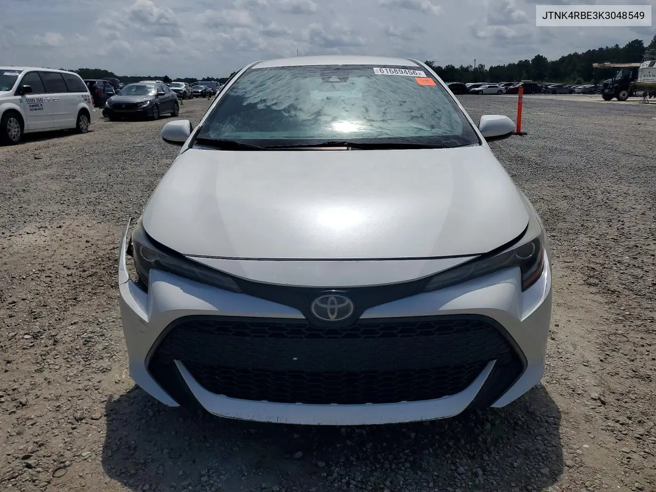 2019 Toyota Corolla Hatchback Se VIN: JTNK4RBE3K3048549 Lot: 61689456