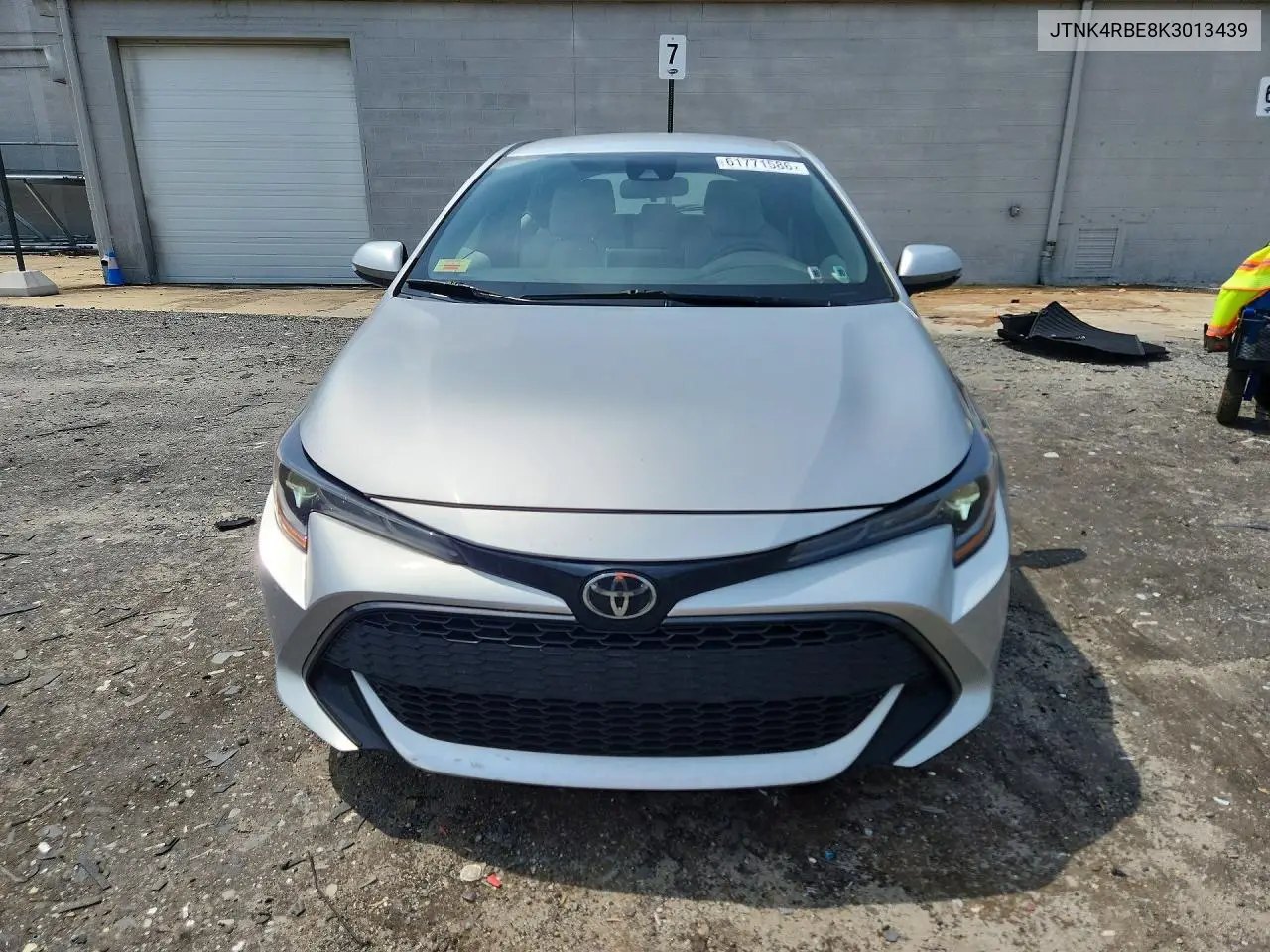 2019 Toyota Corolla Hatchback Se VIN: JTNK4RBE8K3013439 Lot: 61771586