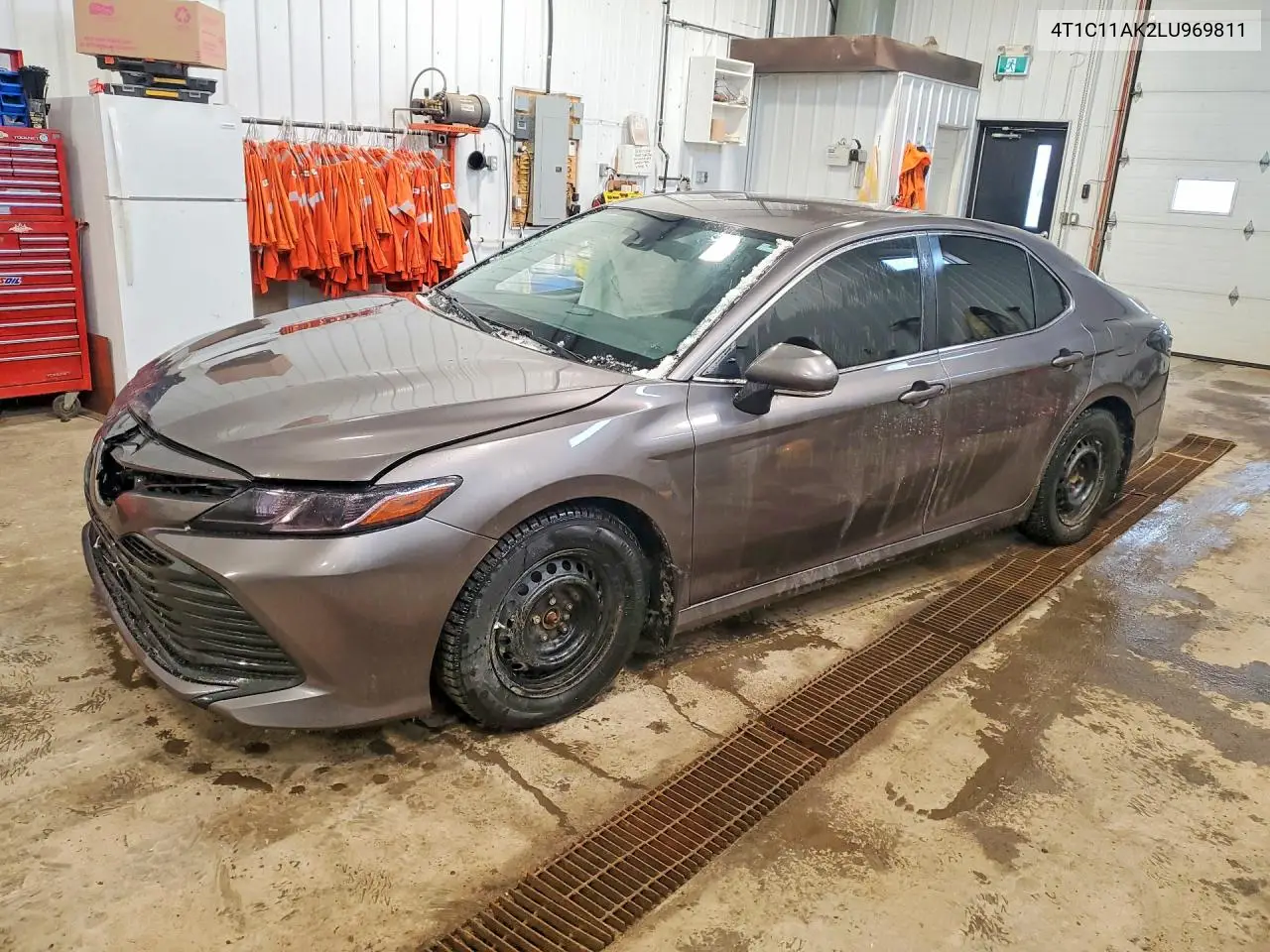 2020 Toyota Camry Le 4Dr VIN: 4T1C11AK2LU969811 Lot: 48245136