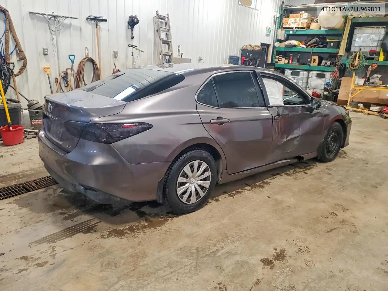 2020 Toyota Camry Le 4Dr VIN: 4T1C11AK2LU969811 Lot: 48245136