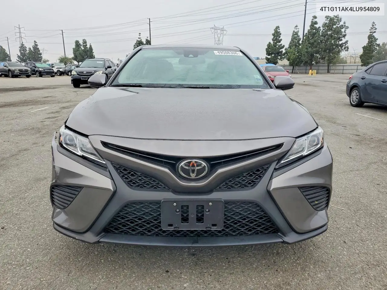 2020 Toyota Camry Se VIN: 4T1G11AK4LU954809 Lot: 49508306