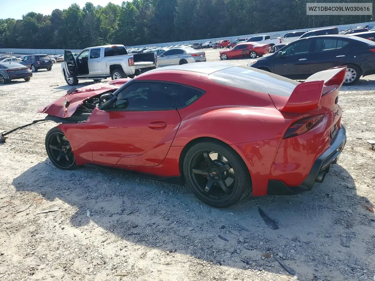 2020 Toyota Gr Supra 3.0 Premium VIN: WZ1DB4C09LW030616 Lot: 52540626