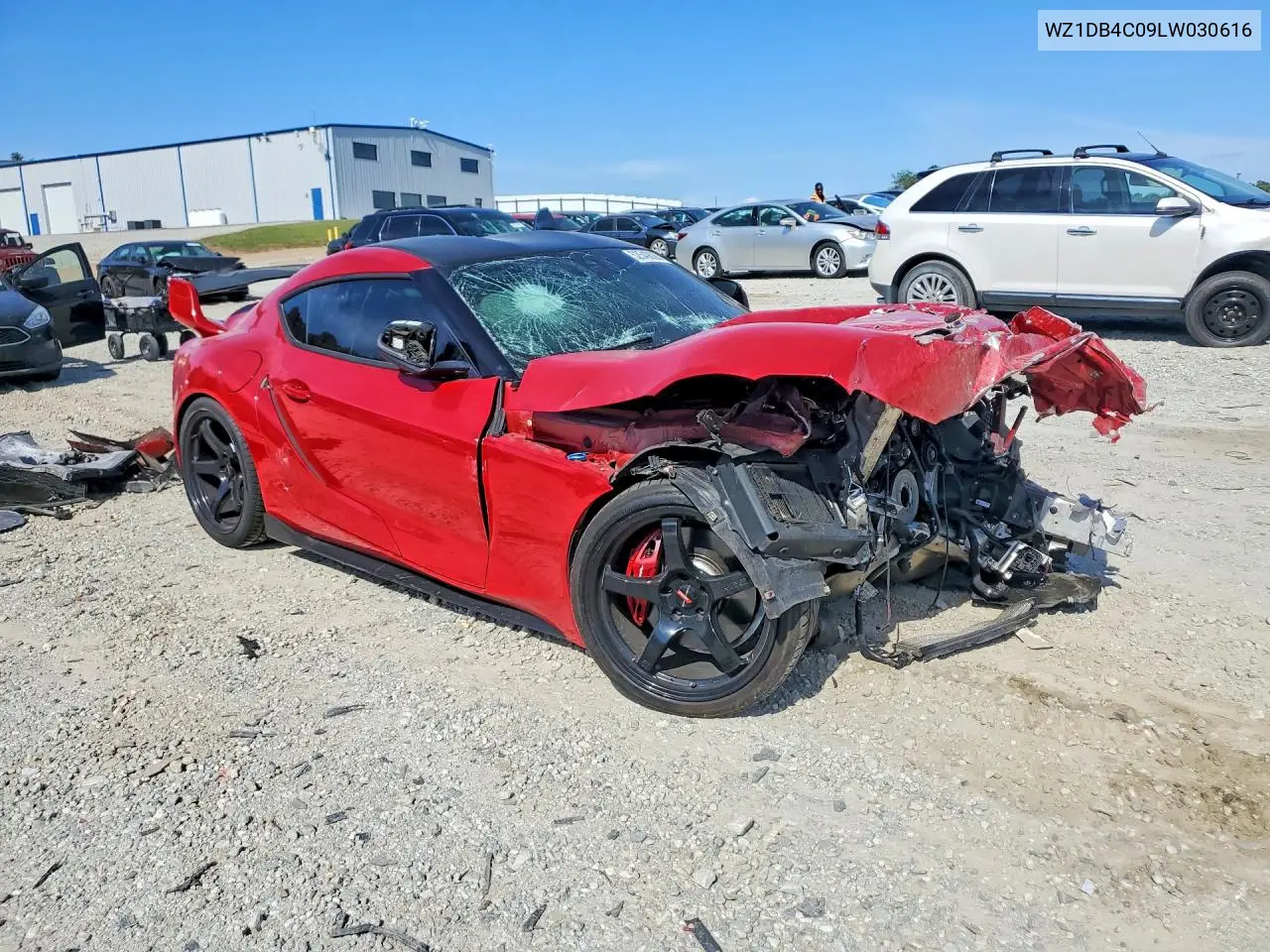 2020 Toyota Gr Supra 3.0 Premium VIN: WZ1DB4C09LW030616 Lot: 52540626