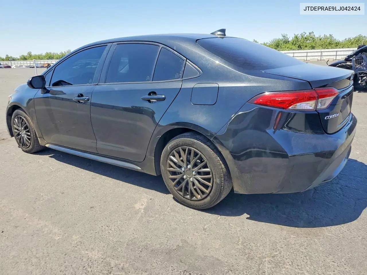 2020 Toyota Corolla Le VIN: JTDEPRAE9LJ042424 Lot: 54023456