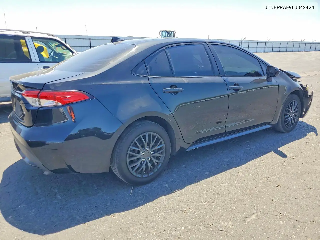 2020 Toyota Corolla Le VIN: JTDEPRAE9LJ042424 Lot: 54023456