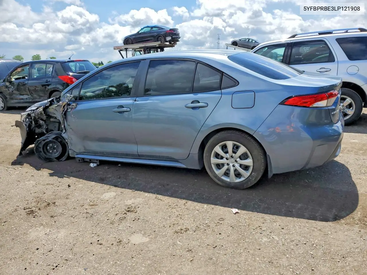 2020 Toyota Corolla Le VIN: 5YFBPRBE3LP121908 Lot: 56532706