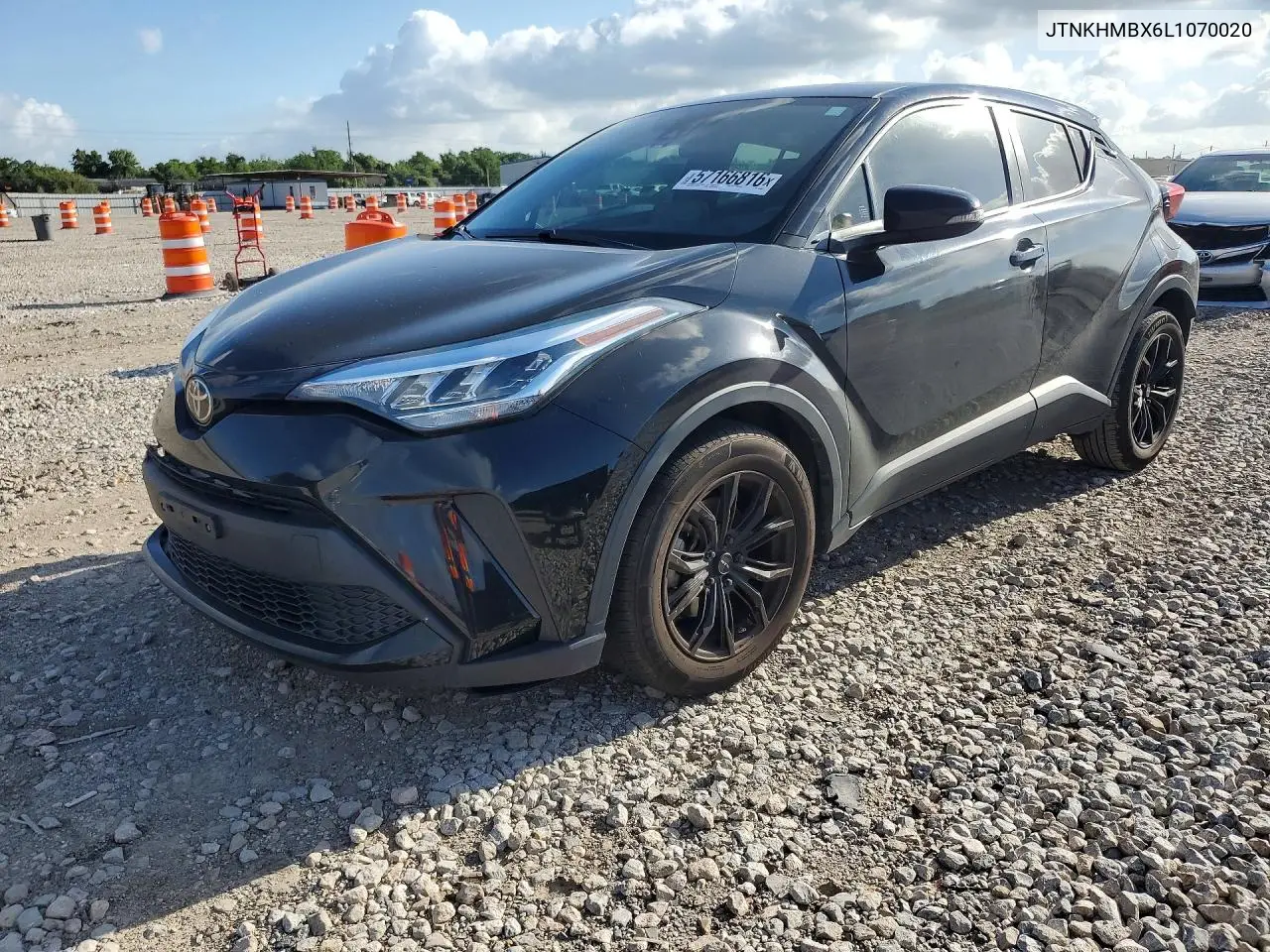 2020 Toyota C-Hr VIN: JTNKHMBX6L1070020 Lot: 57166816