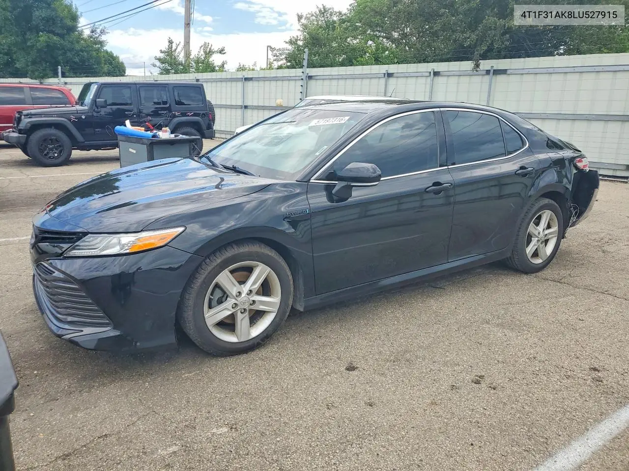 2020 Toyota Camry Xle VIN: 4T1F31AK8LU527915 Lot: 57197316