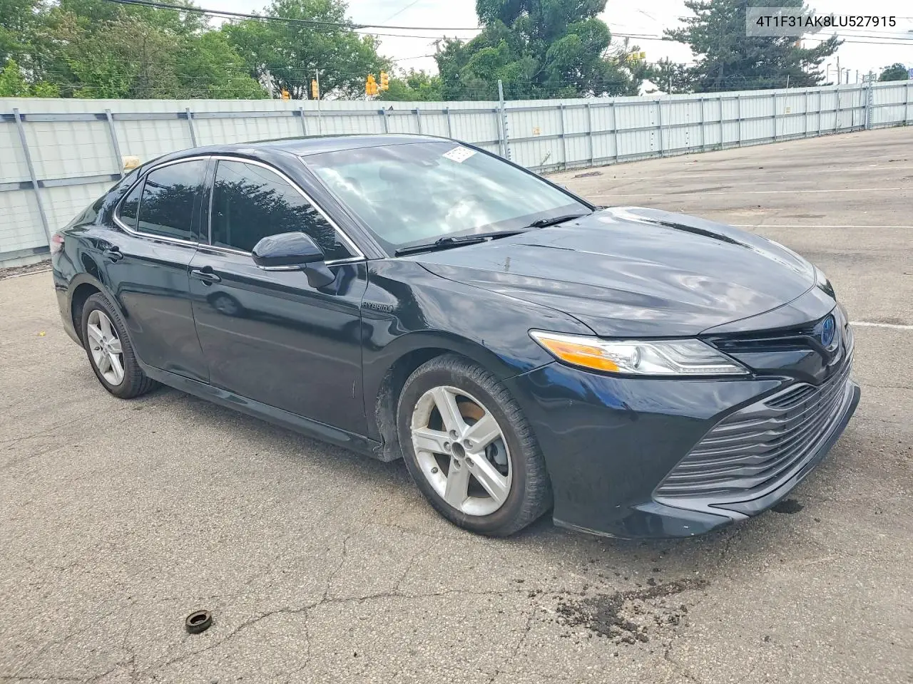 2020 Toyota Camry Xle VIN: 4T1F31AK8LU527915 Lot: 57197316