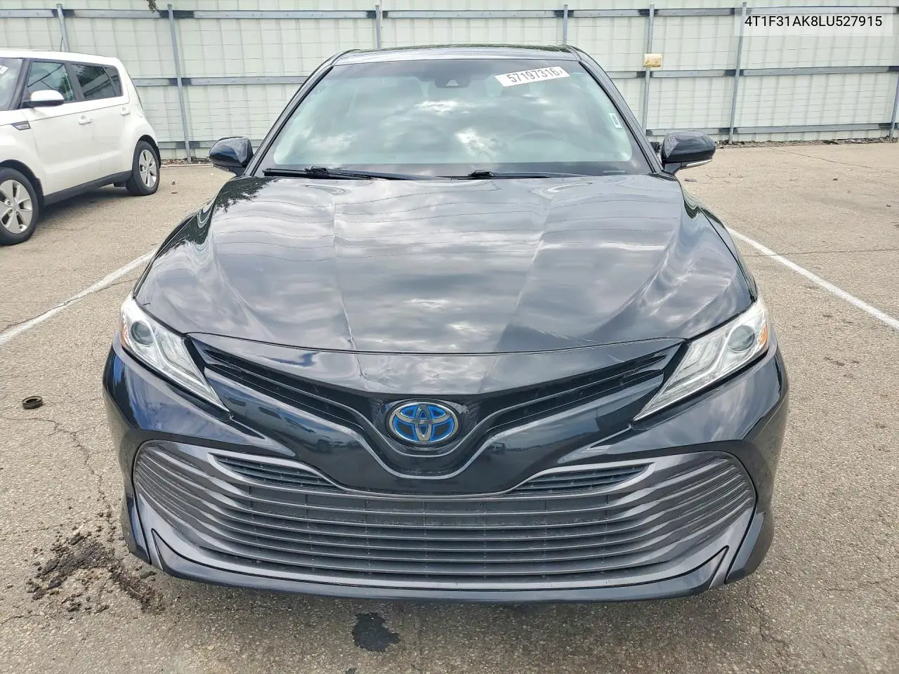 2020 Toyota Camry Xle VIN: 4T1F31AK8LU527915 Lot: 57197316