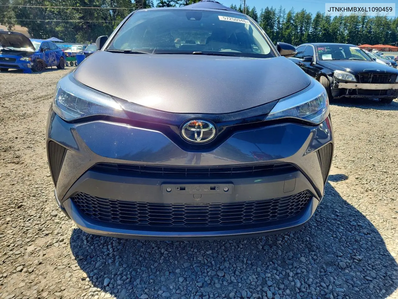 2020 Toyota C-Hr Le VIN: JTNKHMBX6L1090459 Lot: 57250946