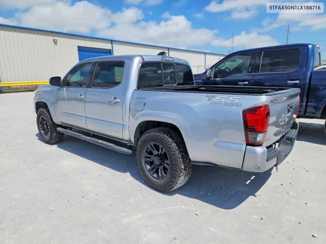 2020 Toyota Tacoma Sr VIN: 5TFAX5GN1LX188716 Lot: 57327536