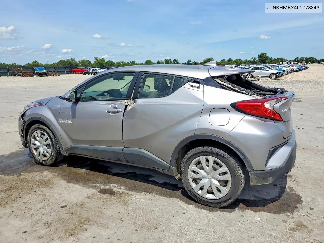 2020 Toyota Chr VIN: JTNKHMBX4L1078343 Lot: 58017906