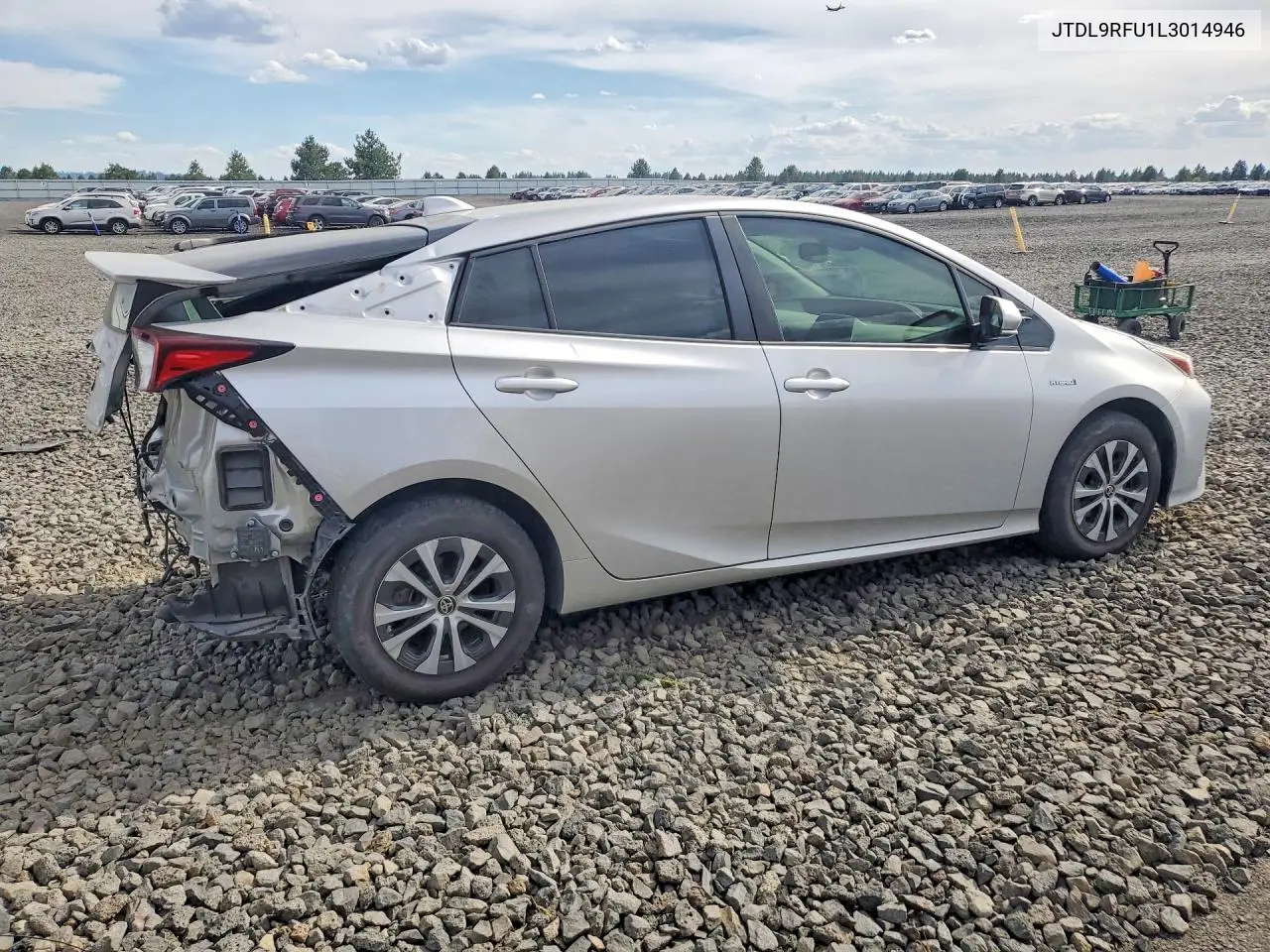 2020 Toyota Prius Xle Awd-E VIN: JTDL9RFU1L3014946 Lot: 58082206