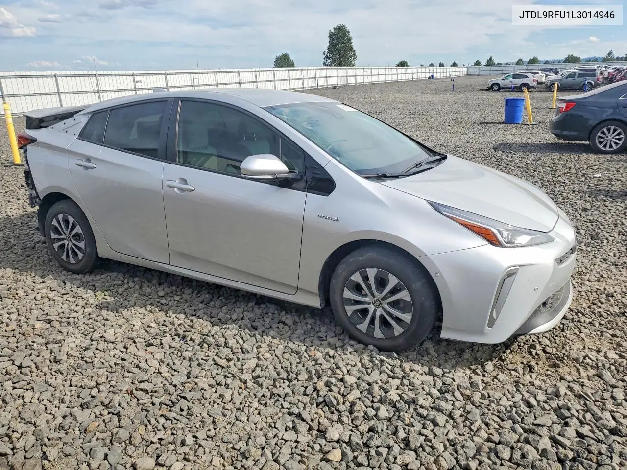 2020 Toyota Prius Xle Awd-E VIN: JTDL9RFU1L3014946 Lot: 58082206