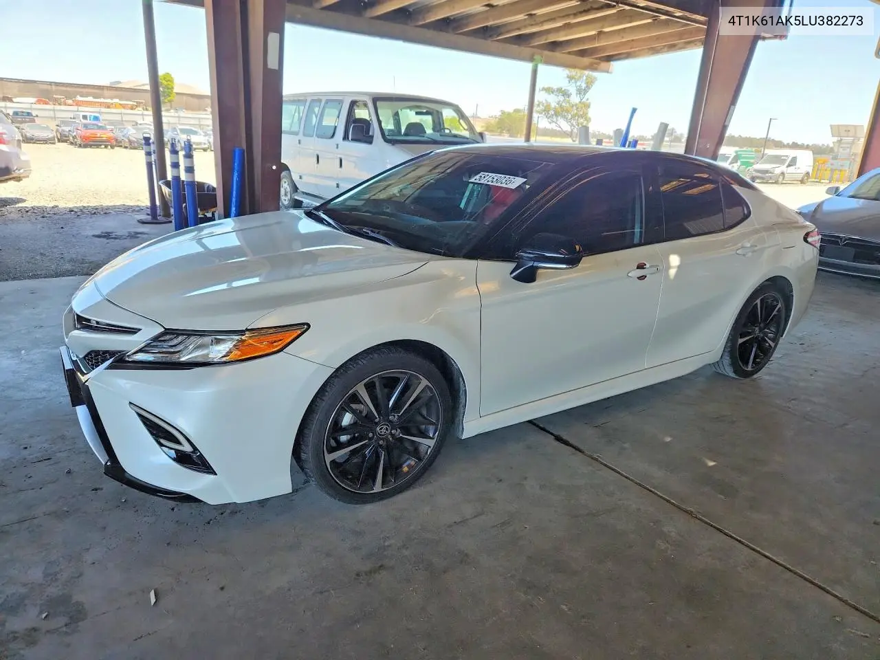 2020 Toyota Camry Xse VIN: 4T1K61AK5LU382273 Lot: 58153036