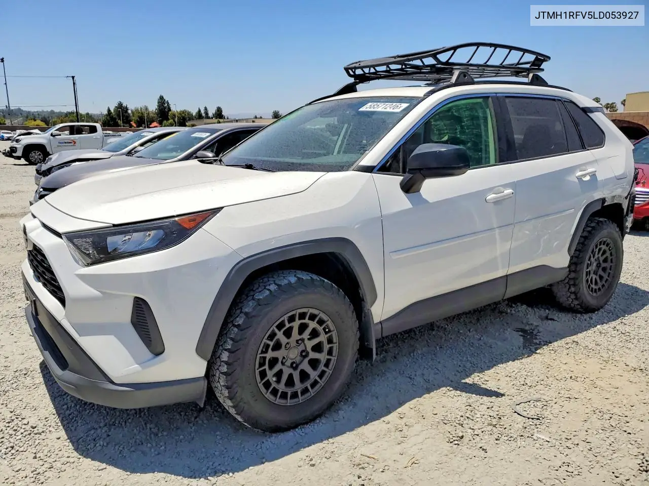 2020 Toyota Rav4 Le VIN: JTMH1RFV5LD053927 Lot: 58571246