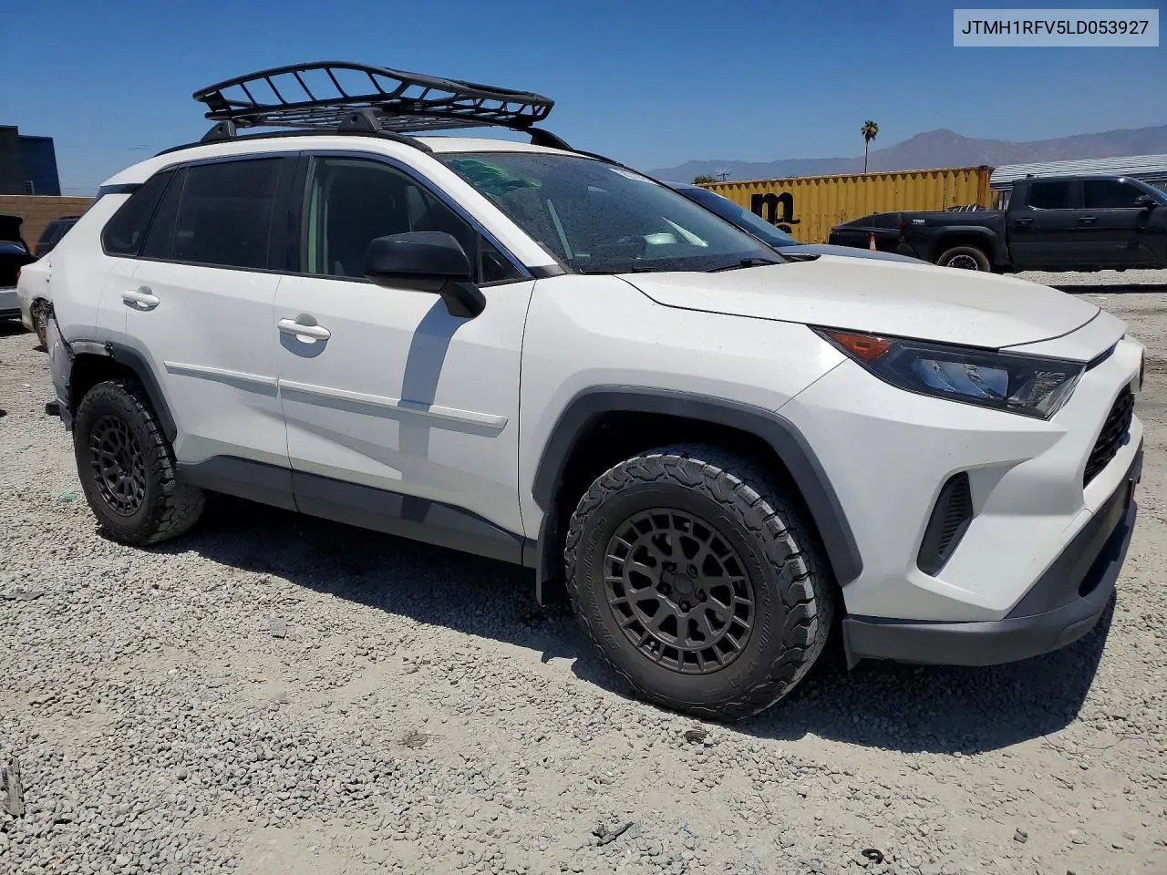 2020 Toyota Rav4 Le VIN: JTMH1RFV5LD053927 Lot: 58571246