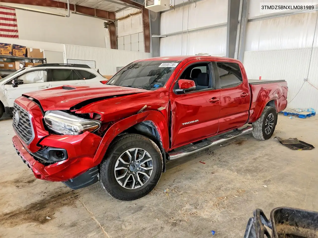 2020 Toyota Tacoma Trd Sport VIN: 3TMDZ5BNXLM081989 Lot: 58586736