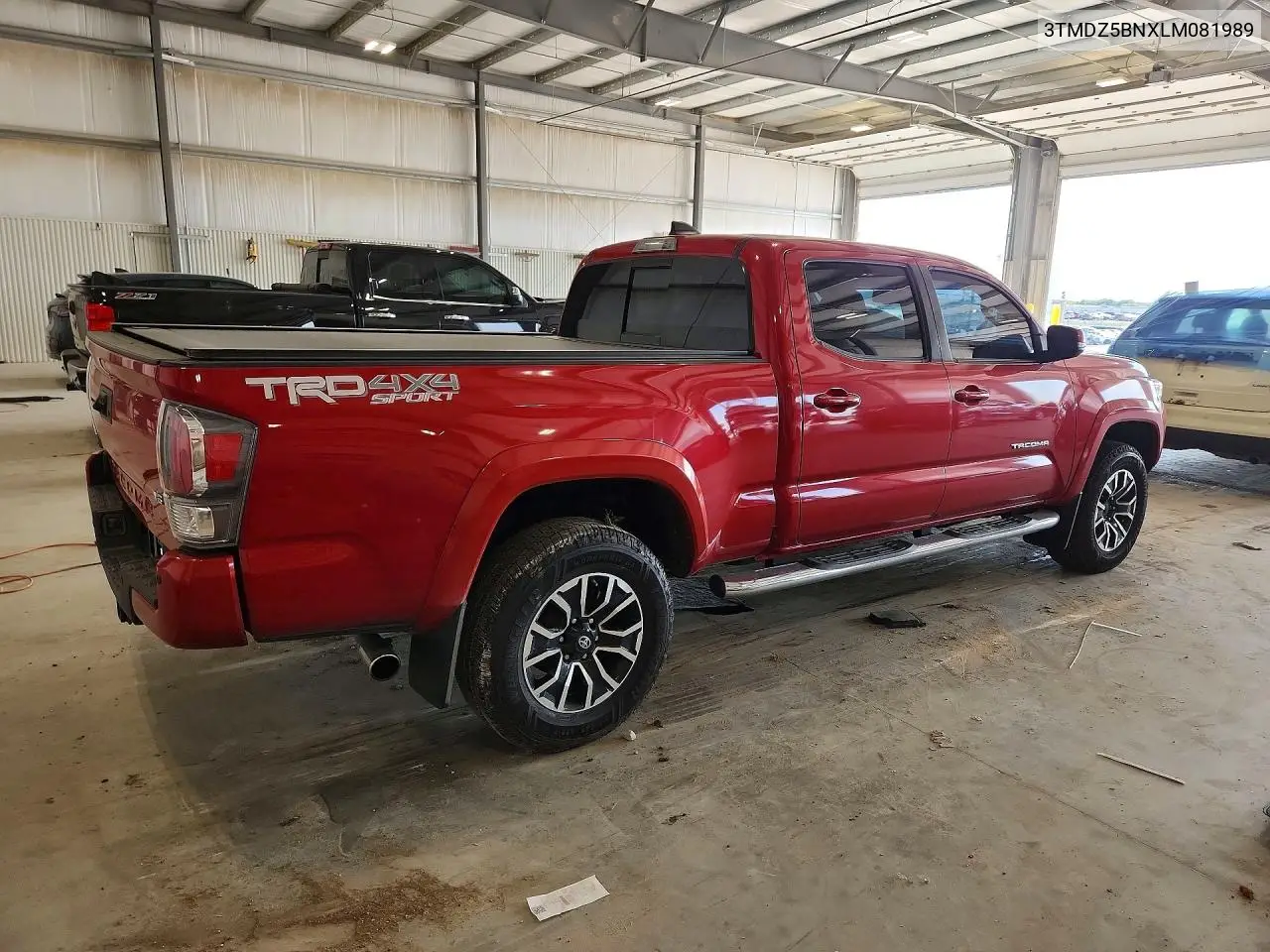 2020 Toyota Tacoma Trd Sport VIN: 3TMDZ5BNXLM081989 Lot: 58586736