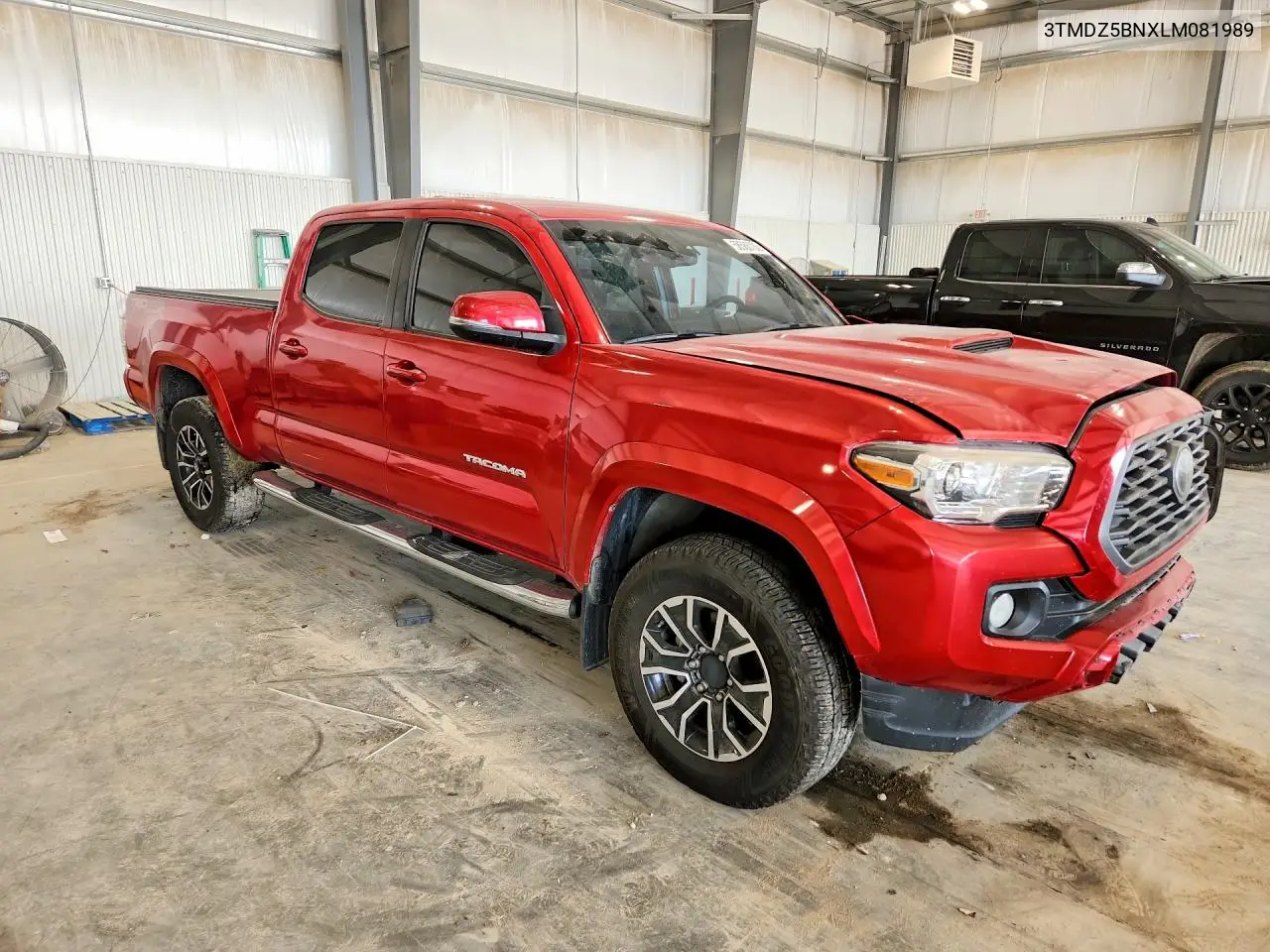 2020 Toyota Tacoma Trd Sport VIN: 3TMDZ5BNXLM081989 Lot: 58586736