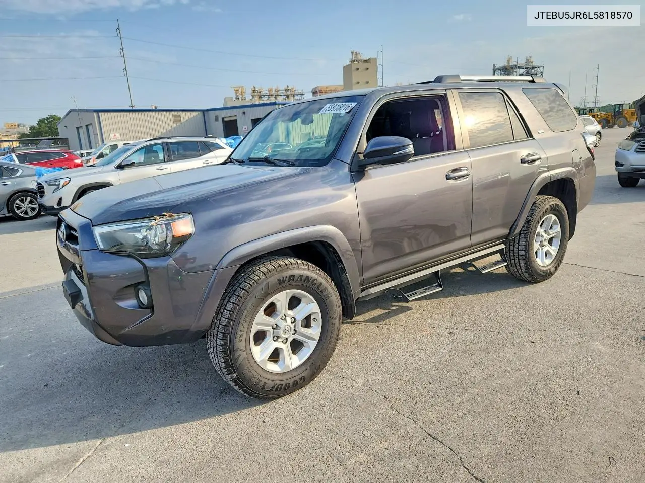 2020 Toyota 4Runner Sr5 Premium VIN: JTEBU5JR6L5818570 Lot: 58916016