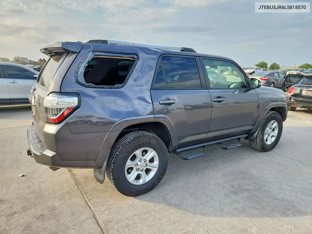 2020 Toyota 4Runner Sr5 Premium VIN: JTEBU5JR6L5818570 Lot: 58916016