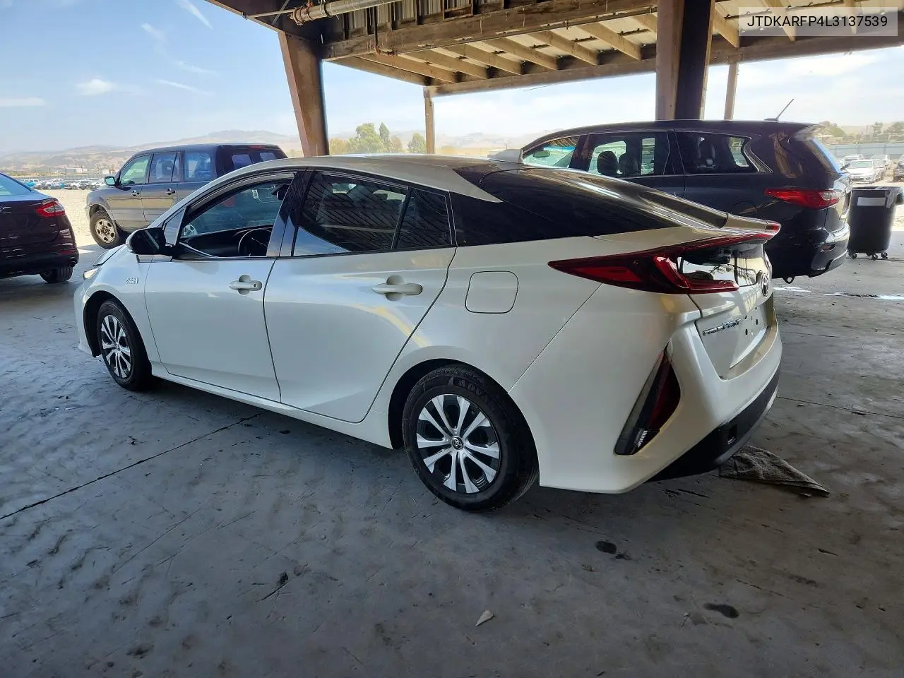 2020 Toyota Prius Prime Xle VIN: JTDKARFP4L3137539 Lot: 59323546