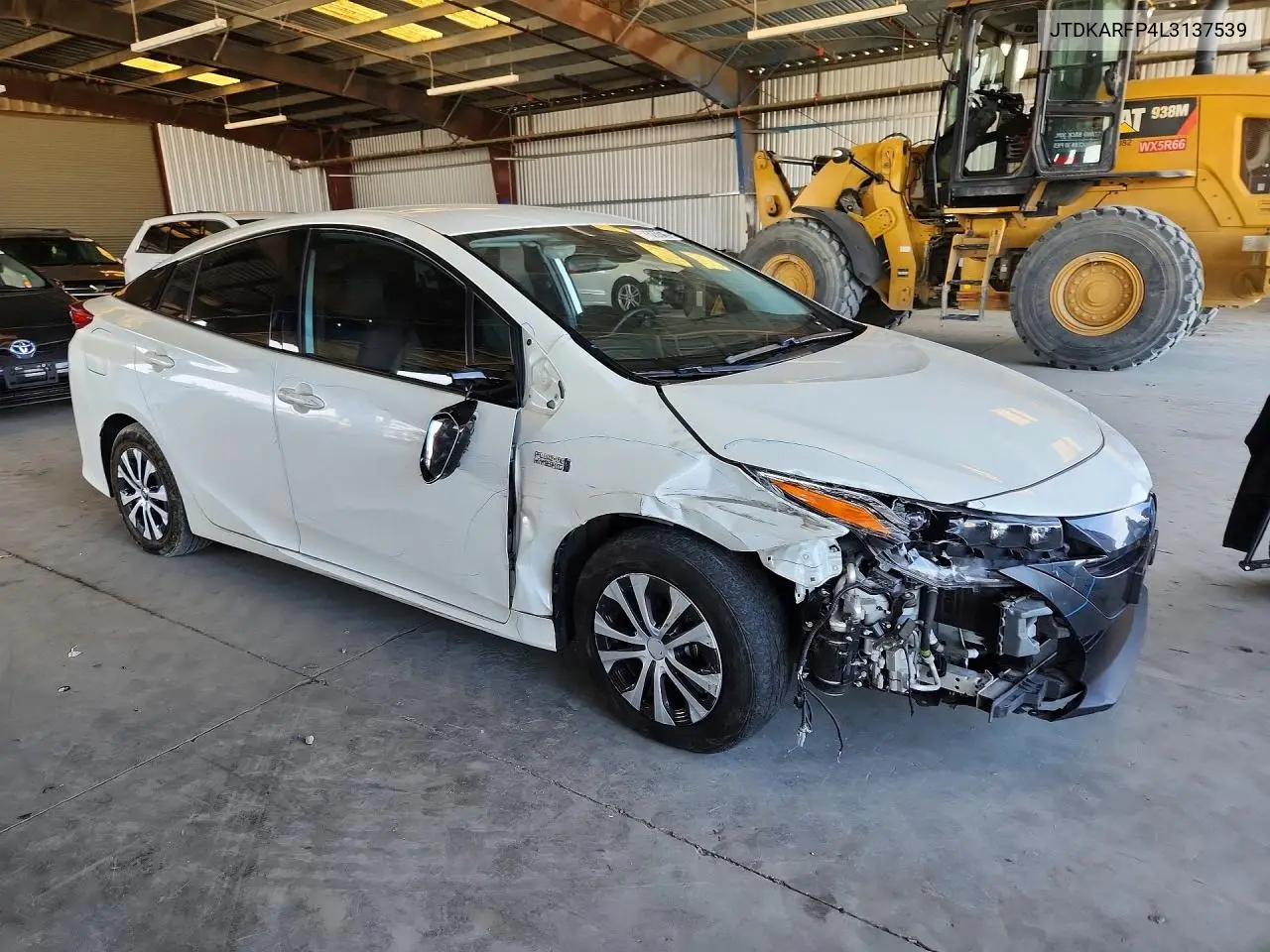 2020 Toyota Prius Prime Xle VIN: JTDKARFP4L3137539 Lot: 59323546