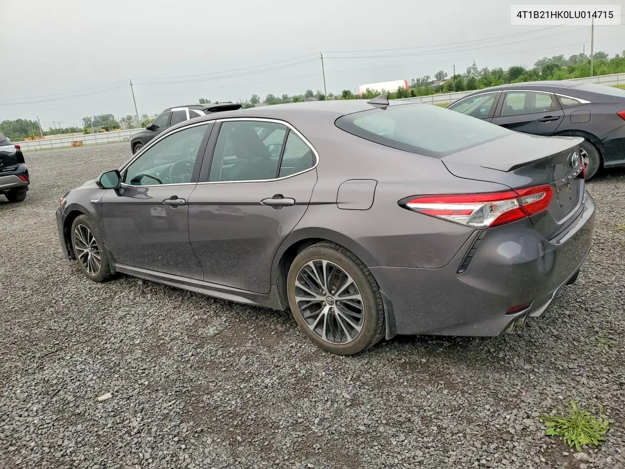 2020 Toyota Camry Hybrid Se VIN: 4T1B21HK0LU014715 Lot: 60864446