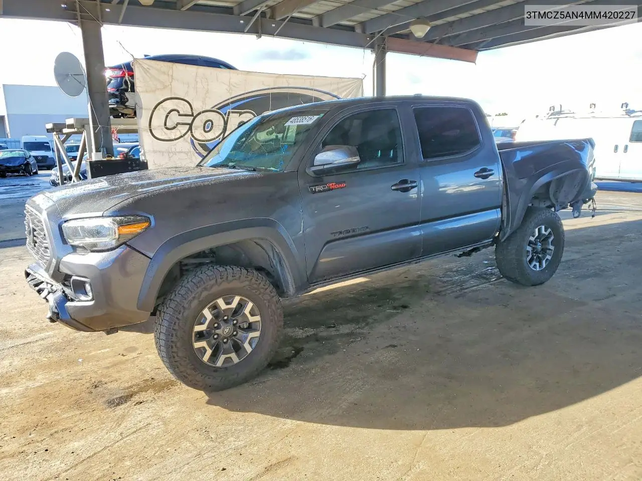 2021 Toyota Tacoma Trd Off-Road VIN: 3TMCZ5AN4MM420227 Lot: 48538516