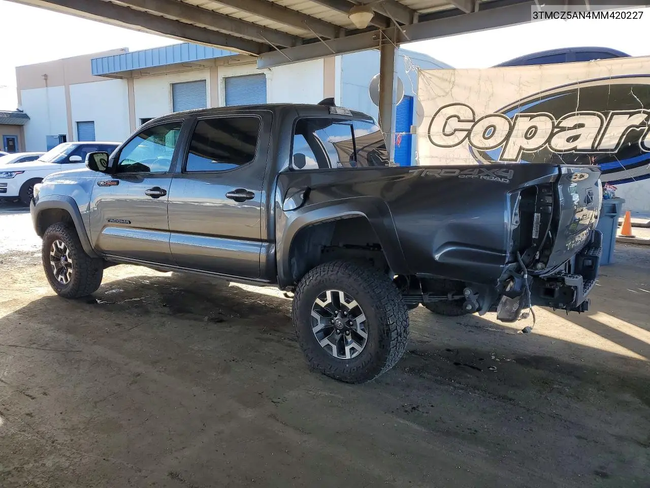 2021 Toyota Tacoma Trd Off-Road VIN: 3TMCZ5AN4MM420227 Lot: 48538516