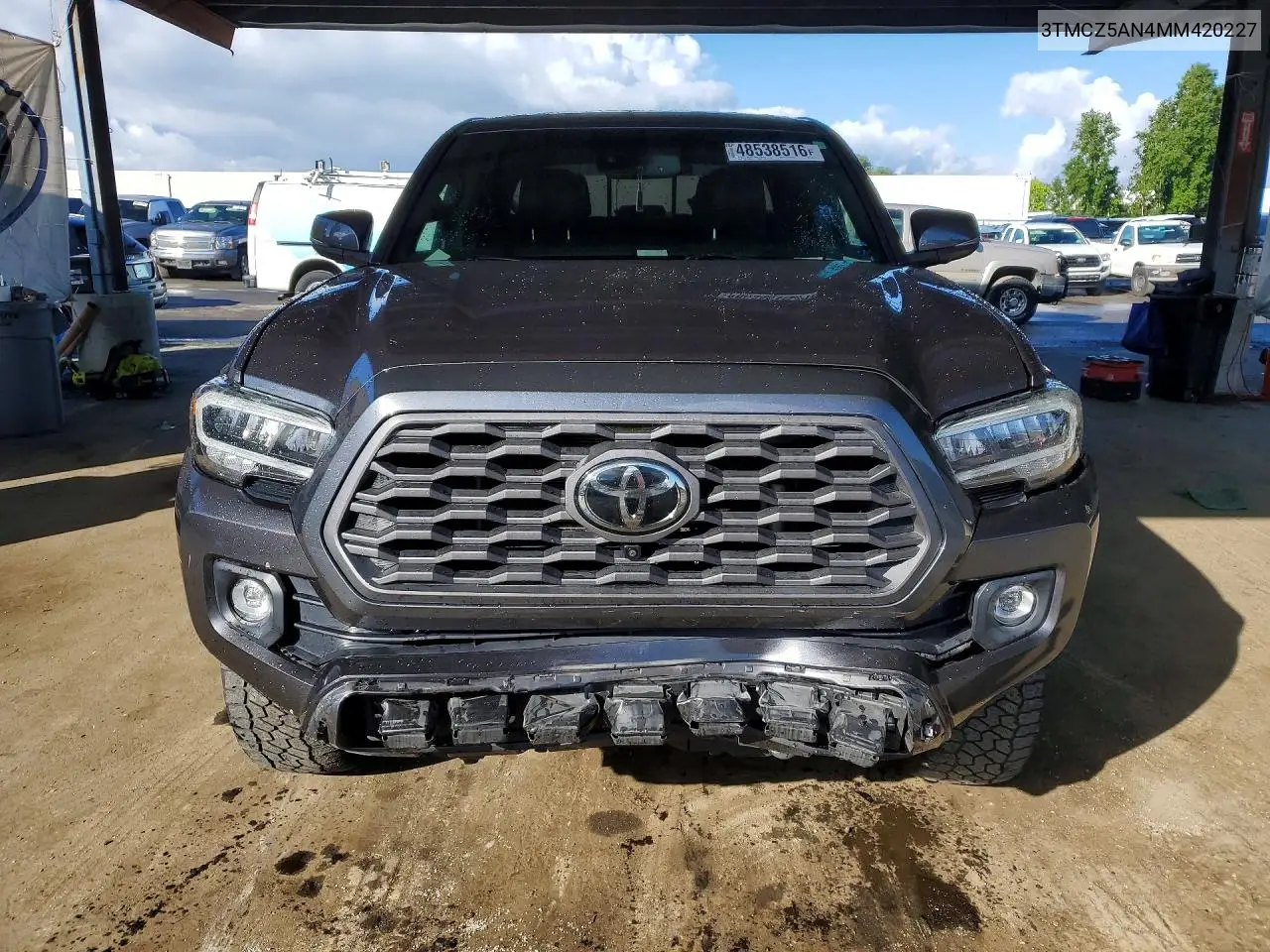 2021 Toyota Tacoma Trd Off-Road VIN: 3TMCZ5AN4MM420227 Lot: 48538516