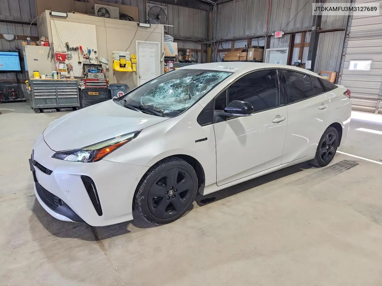 JTDKAMFU3M3127689 2021 Toyota Prius 2020 Edition
