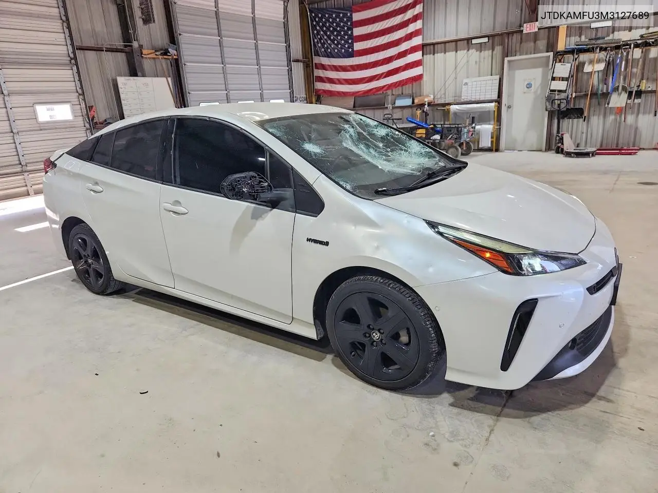 JTDKAMFU3M3127689 2021 Toyota Prius 2020 Edition