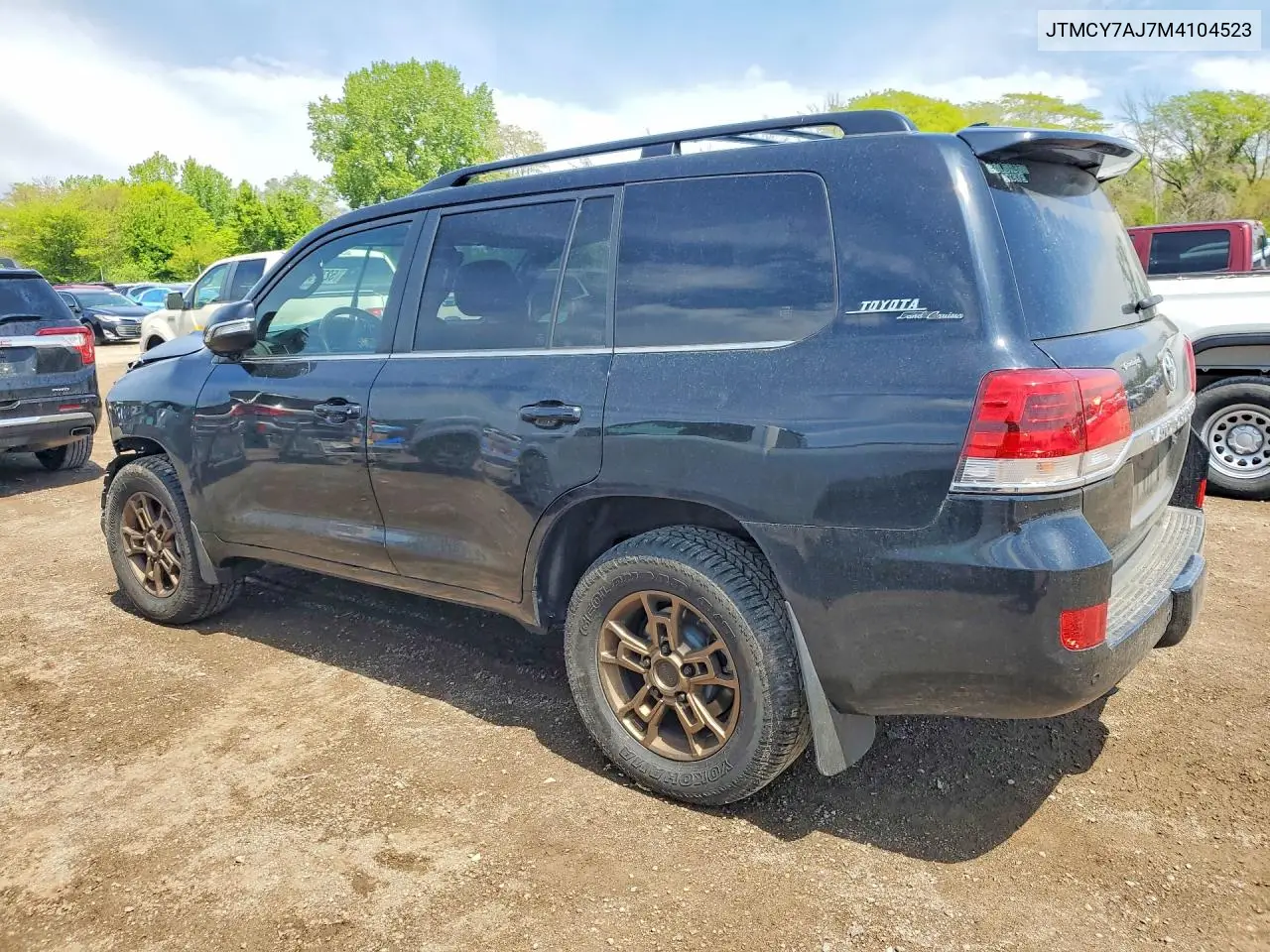 2021 Toyota Land Cruiser Heritage Edition VIN: JTMCY7AJ7M4104523 Lot: 52779756