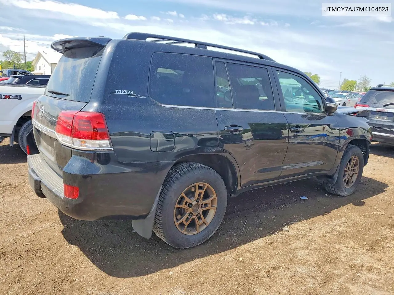 2021 Toyota Land Cruiser Heritage Edition VIN: JTMCY7AJ7M4104523 Lot: 52779756