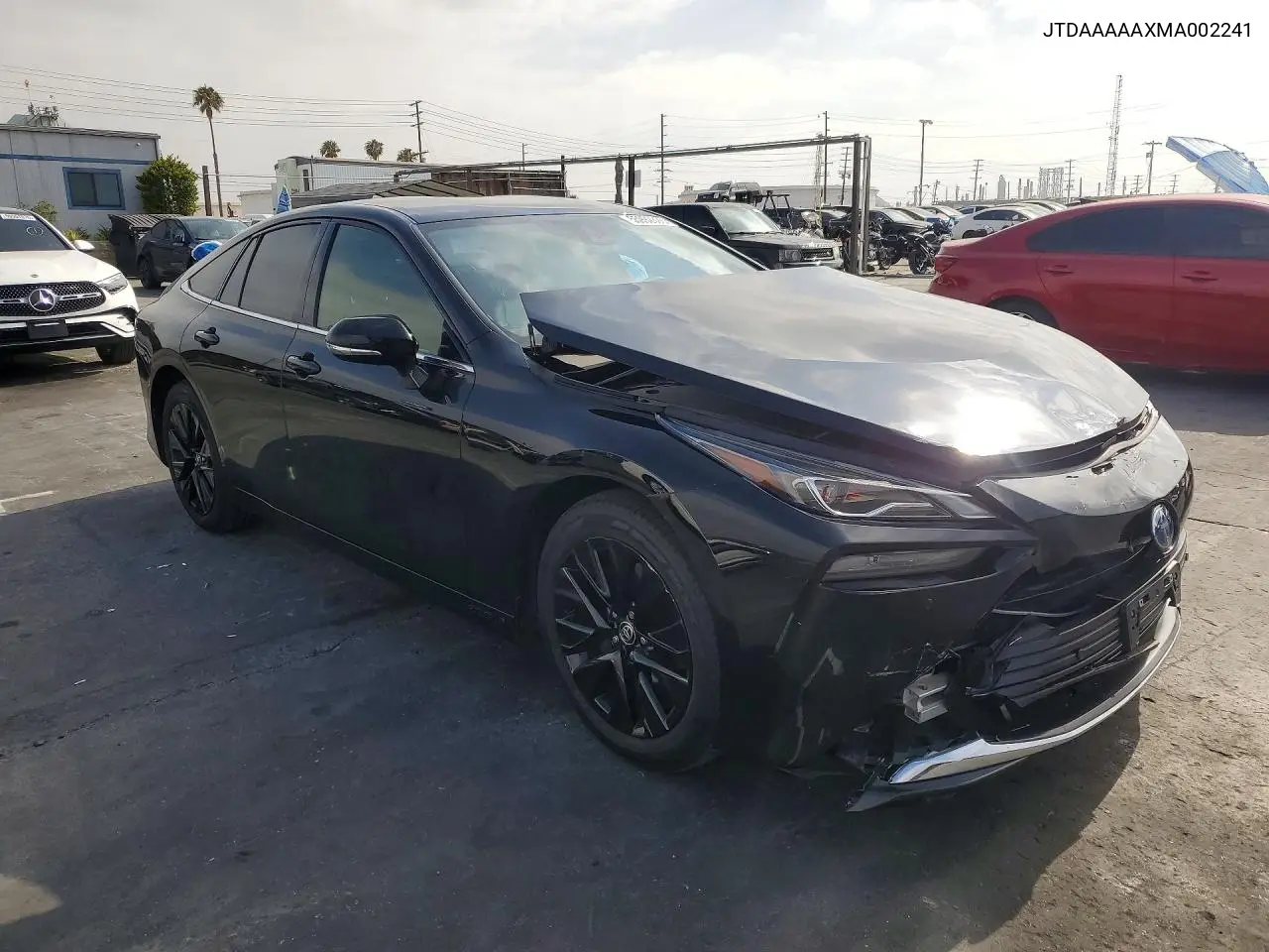 2021 Toyota Mirai Xle VIN: JTDAAAAAXMA002241 Lot: 55992896