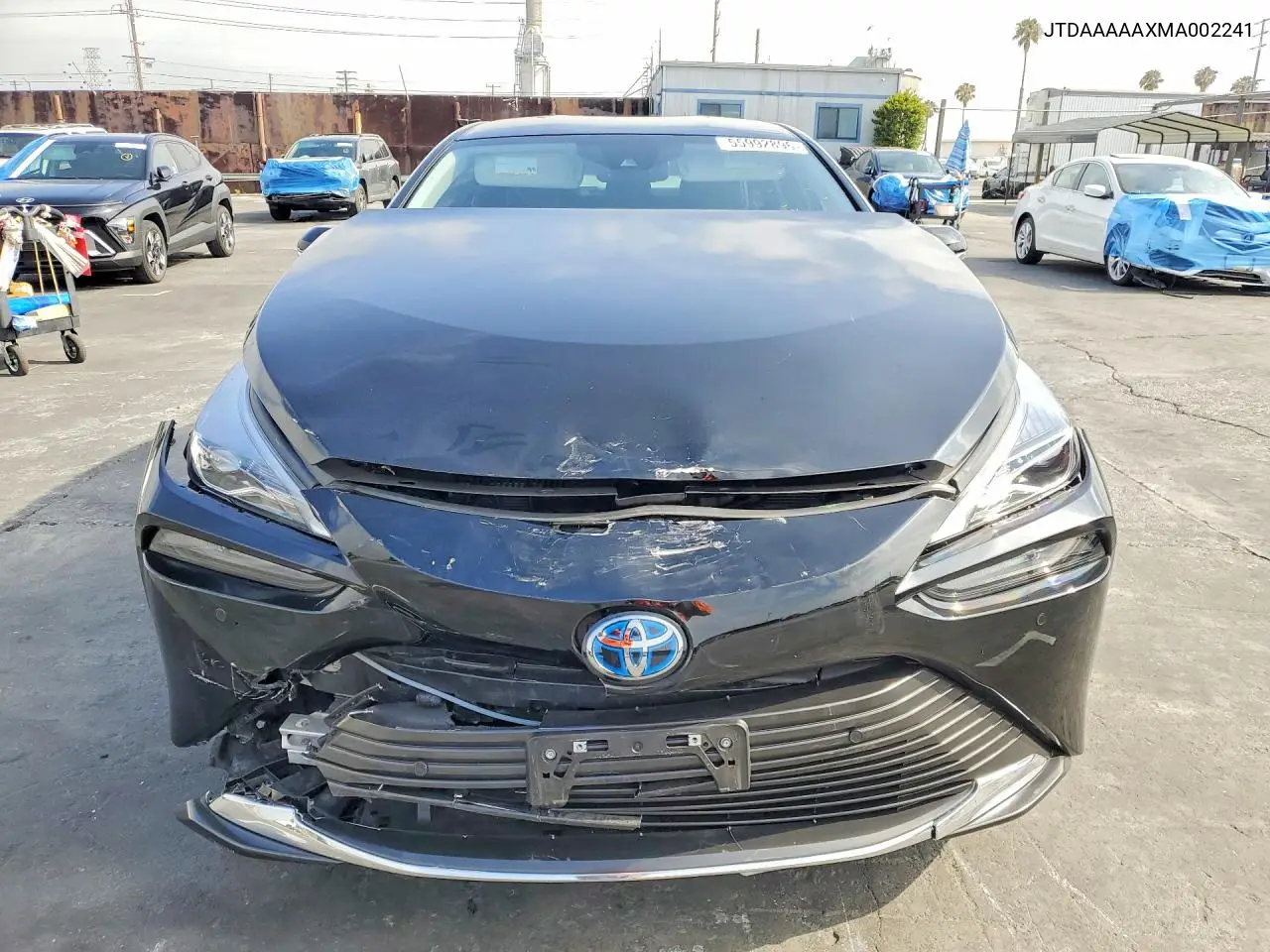 2021 Toyota Mirai Xle VIN: JTDAAAAAXMA002241 Lot: 55992896