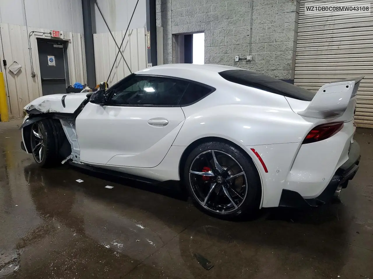 2021 Toyota Gr Supra 3.0 Premium VIN: WZ1DB0C08MW043108 Lot: 56161696