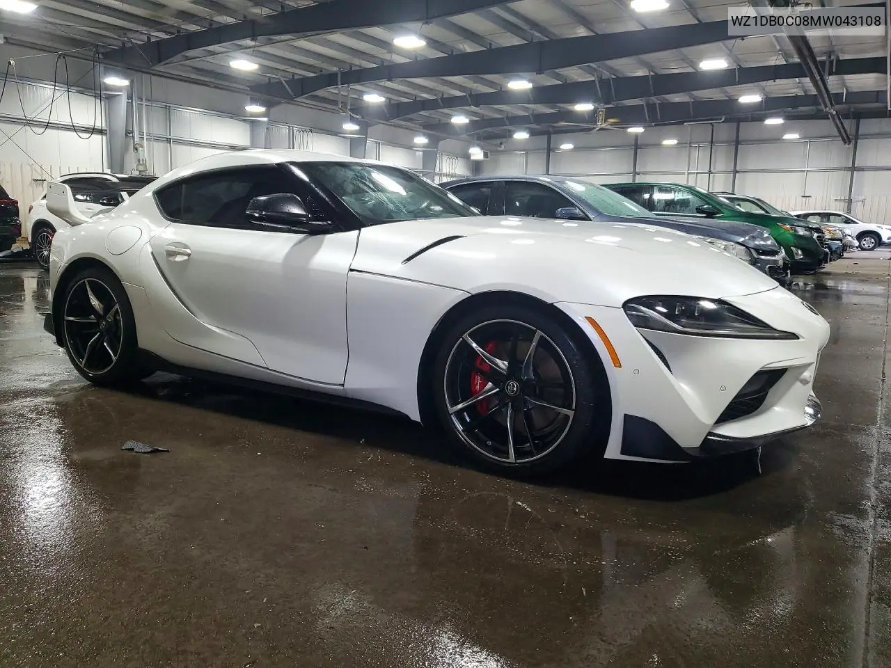 2021 Toyota Gr Supra 3.0 Premium VIN: WZ1DB0C08MW043108 Lot: 56161696