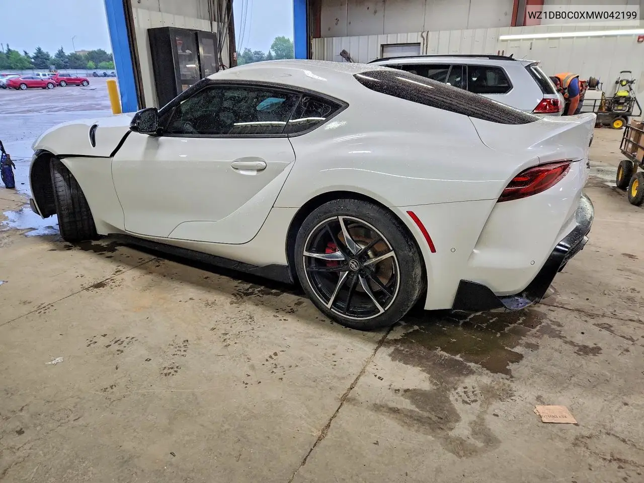 2021 Toyota Gr Supra 3.0 Premium VIN: WZ1DB0C0XMW042199 Lot: 57323426