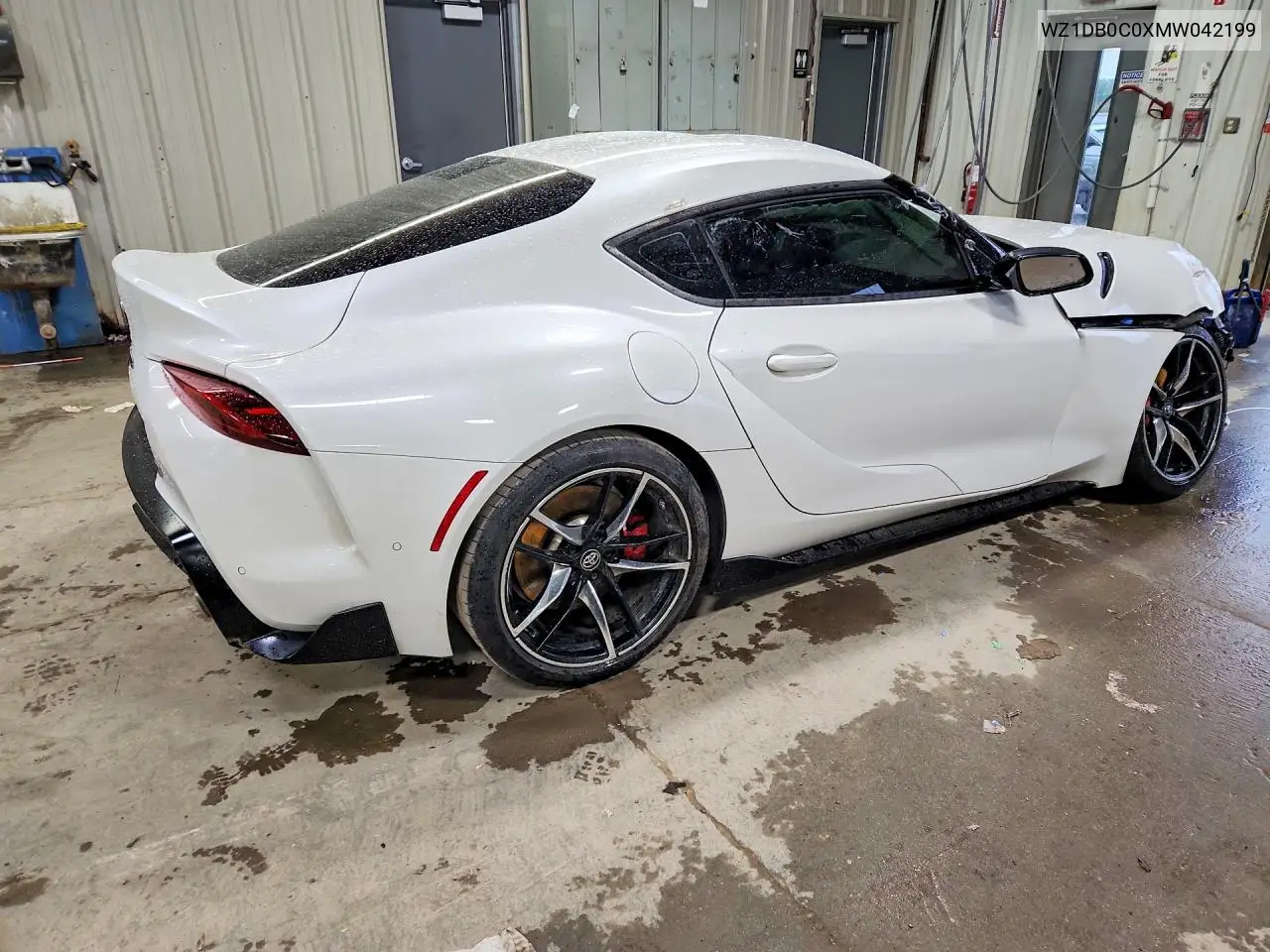 2021 Toyota Gr Supra 3.0 Premium VIN: WZ1DB0C0XMW042199 Lot: 57323426
