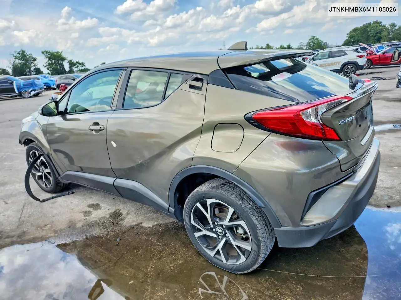 2021 Toyota C-Hr Xle VIN: JTNKHMBX6M1105026 Lot: 57666126