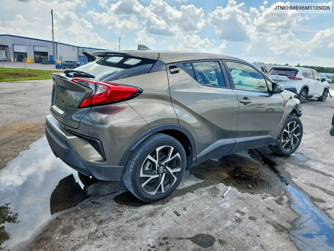 2021 Toyota C-Hr Xle VIN: JTNKHMBX6M1105026 Lot: 57666126