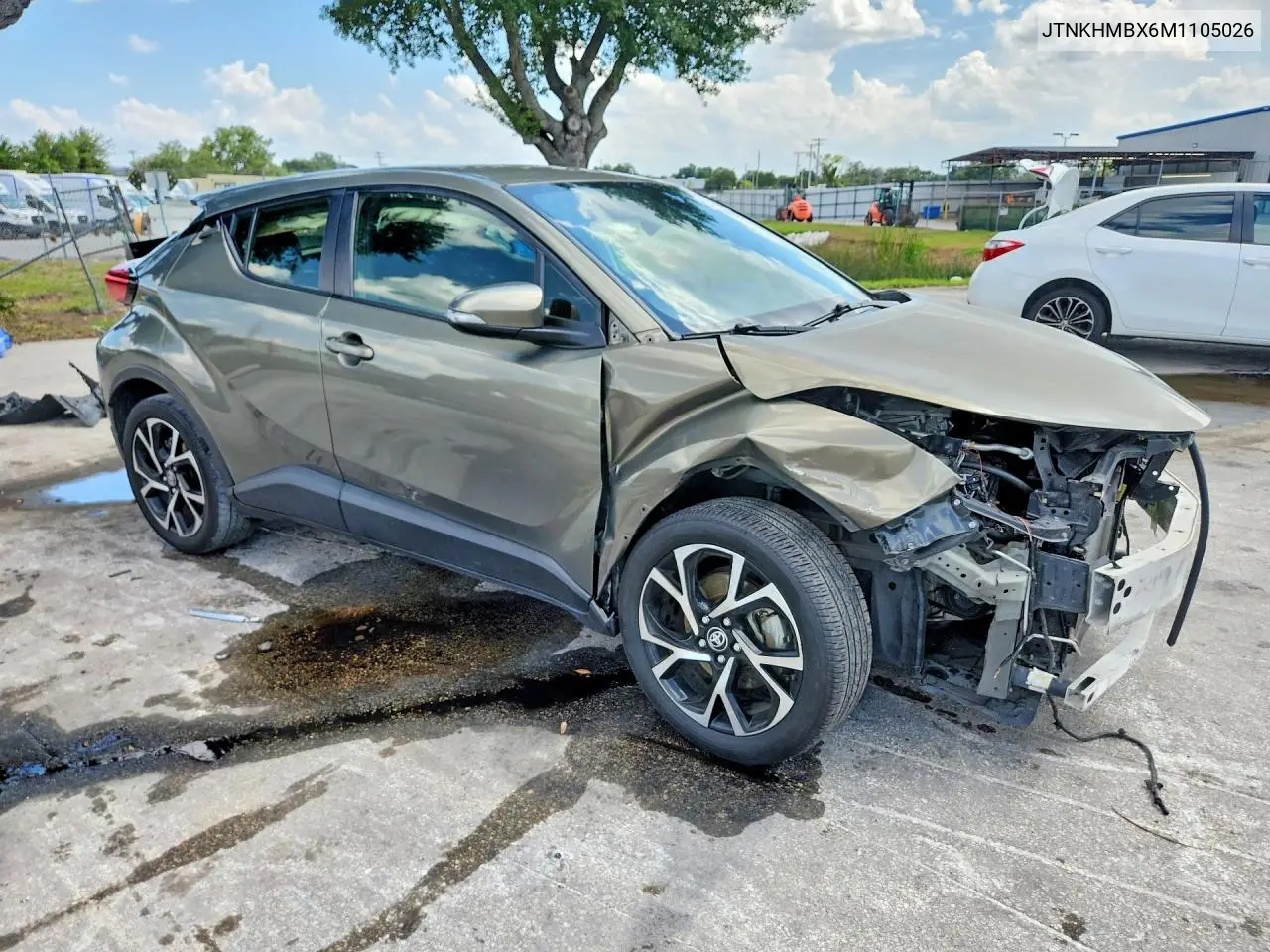2021 Toyota C-Hr Xle VIN: JTNKHMBX6M1105026 Lot: 57666126