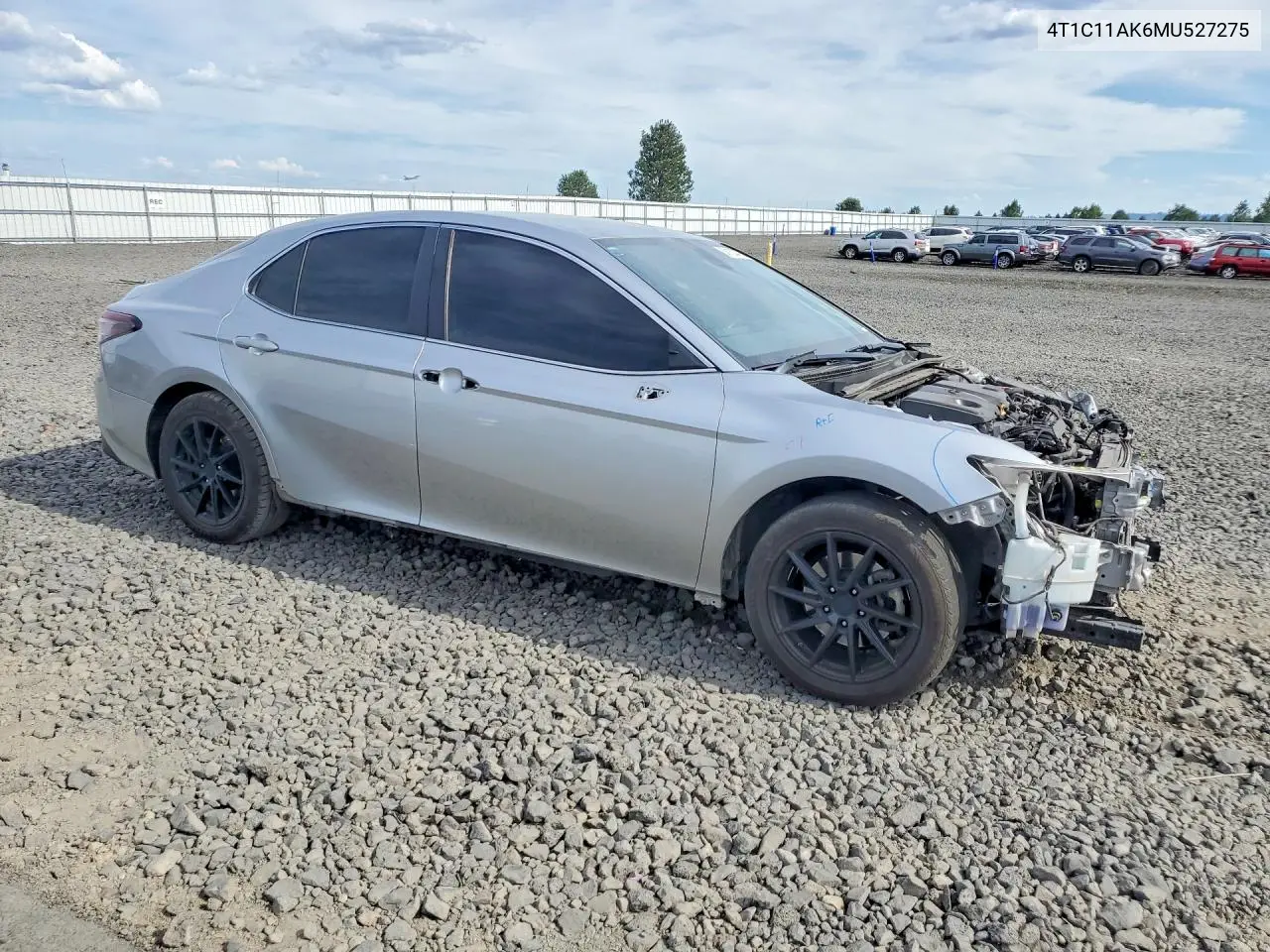 2021 Toyota Camry Le VIN: 4T1C11AK6MU527275 Lot: 58153476