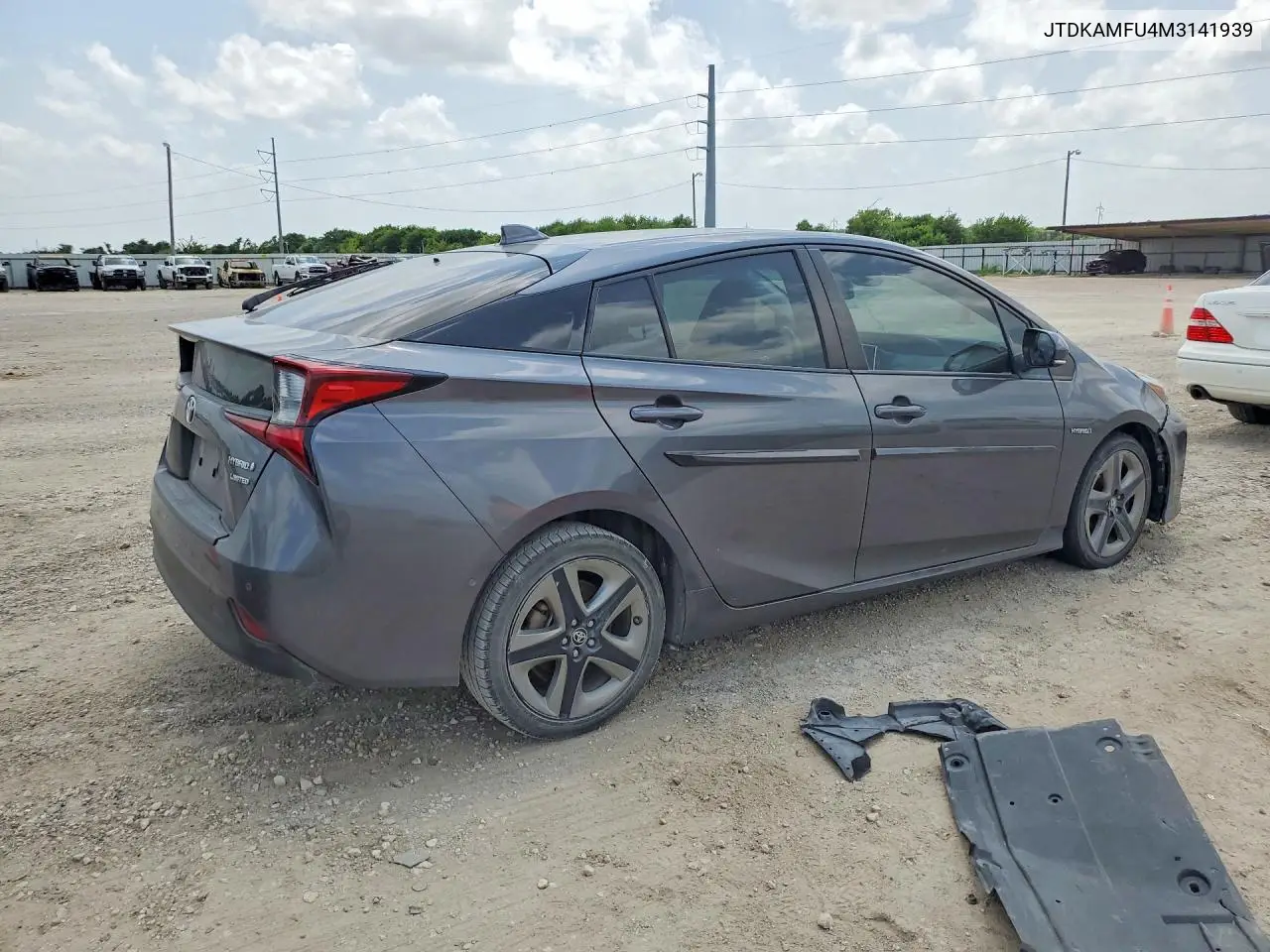 2021 Toyota Prius Limited VIN: JTDKAMFU4M3141939 Lot: 58276196