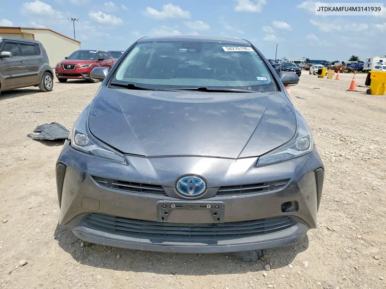 2021 Toyota Prius Limited VIN: JTDKAMFU4M3141939 Lot: 58276196